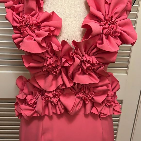 Antonio Melani Breast Cancer Awareness Capsule Mary-Cathryn Crepe Dress, Size 2 - Picture 7 of 17